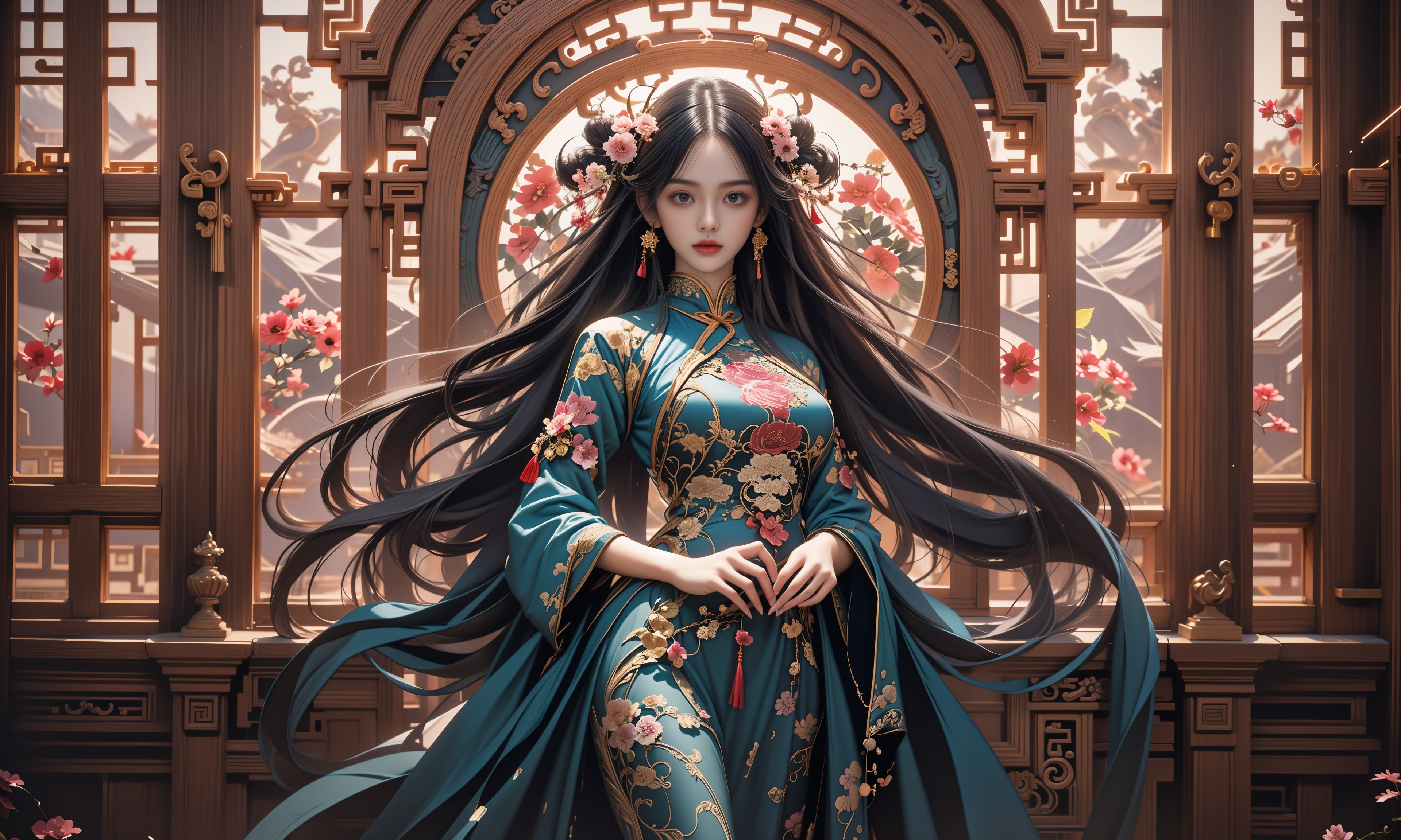 高质量发展看中国丨岸绿景美生态优 汾河两岸披锦绣